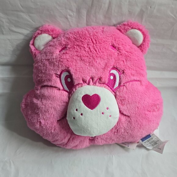 Care Bears Other - Care Bears Cheer Official Plush Throw Pillow 15 x 13 Pink Kawaii Nostalgia 90s